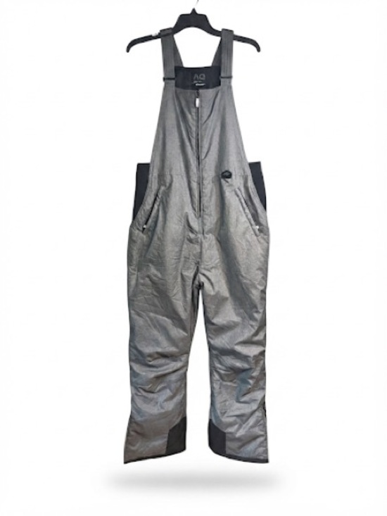 Arctic Quest Other - Arctic Quest (AQ) Heather Grey Polyester Winter Ski Bib Overalls large